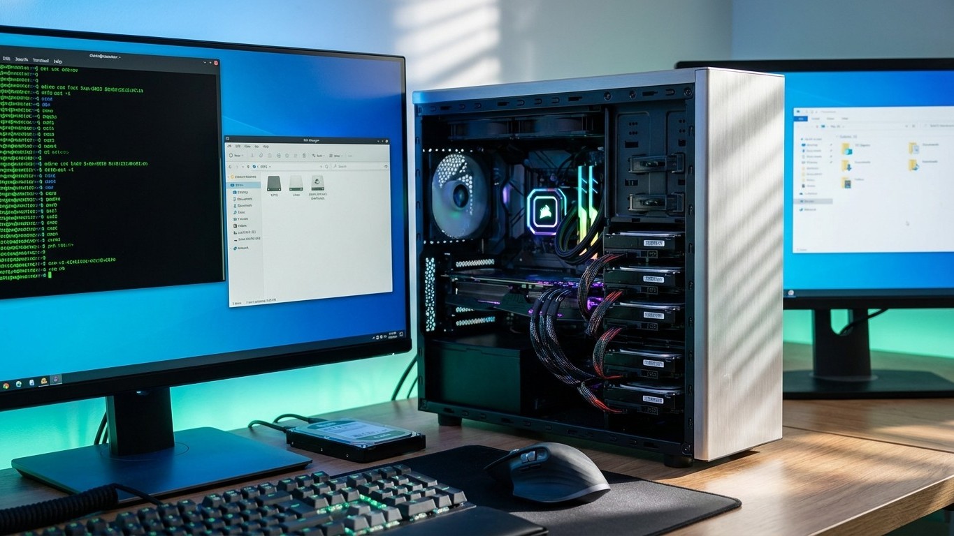 Monter et accéder à un disque Windows sur Linux : NTFS, permissions et bonnes pratiques