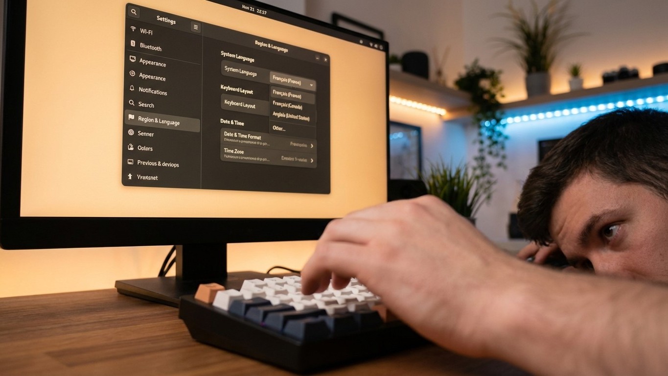 Mettre Linux en français : langue, clavier, formats et fuseau horaire
