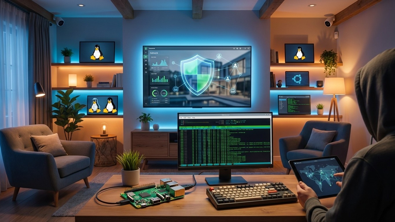 Objets connectés, open source et Linux : comment sécuriser sa maison en 2026 (guide légal & DIY)