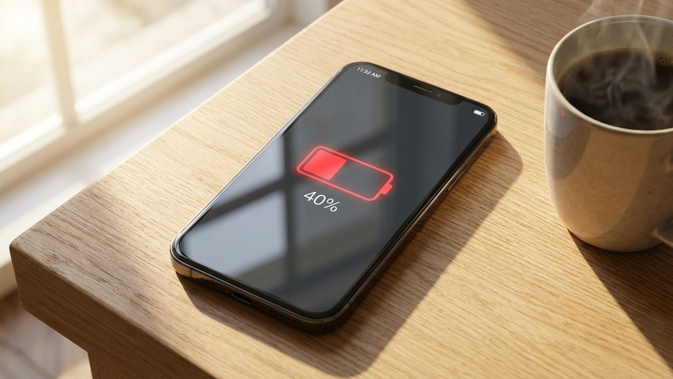 Ce réglage activé par défaut sur chaque smartphone pompe 40 % de batterie avant midi