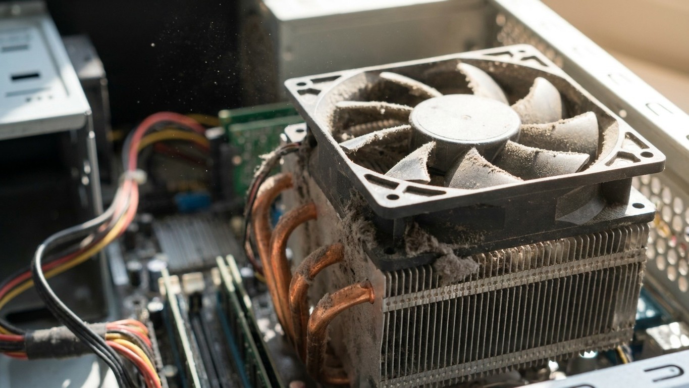 Mon PC ramait et chauffait depuis des mois : le jour où j'ai compris, la réparation m'a coûté 2 €