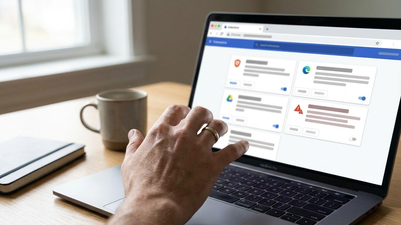 J'ai vérifié les extensions Chrome que j'avais installées il y a deux ans sans y repenser : en ouvrant leurs permissions, ...