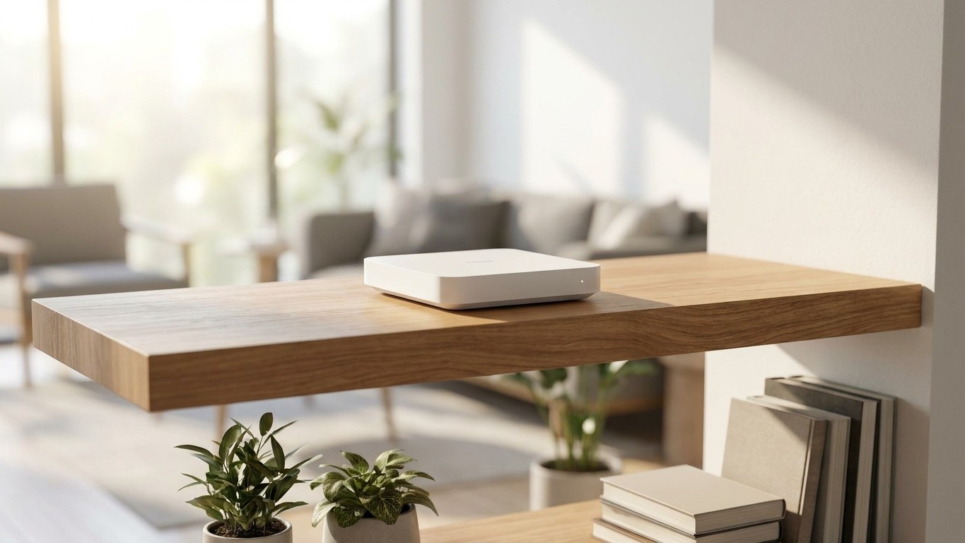 « Ne pose jamais ta box là-dessus » : un technicien m'a montré l'endroit exact et mon Wi-Fi a triplé dans les chambres