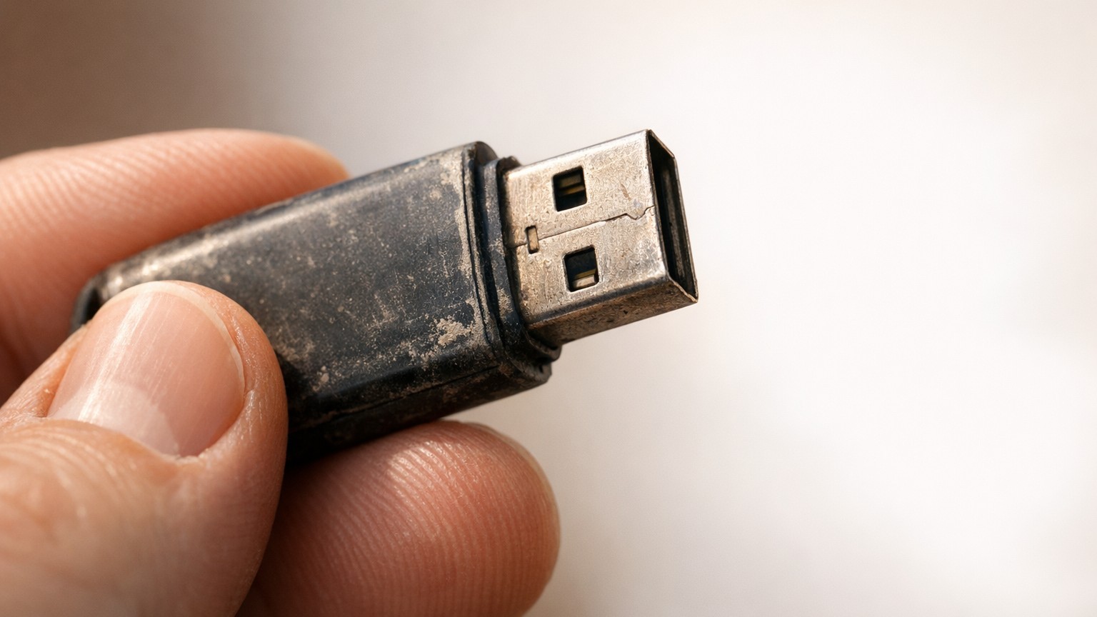 Je gardais mes photos de famille sur une clé USB rangée dans un tiroir depuis des années : le jour où je l'ai branchée, j'...