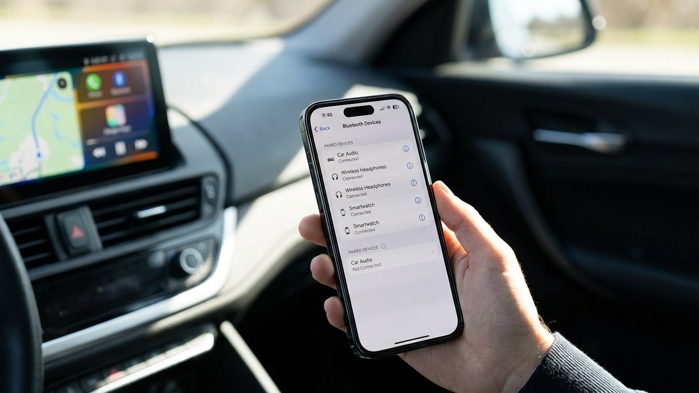 J'ai appairé mon téléphone en Bluetooth dans une voiture de location juste pour le GPS : trois semaines plus tard, j'ai co...