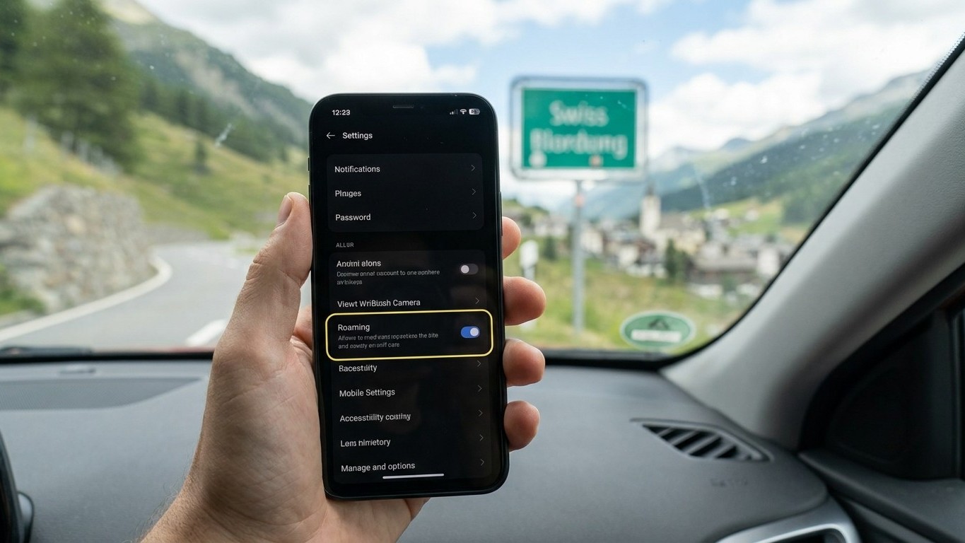 On traverse tous la frontière suisse ou andorrane sans y penser : ce réglage oublié dans nos téléphones déclenche pourtant...