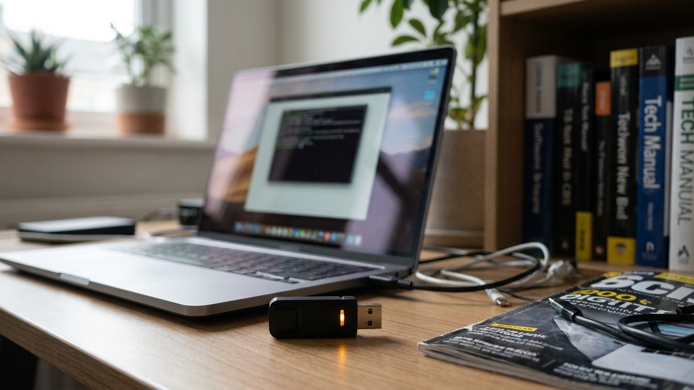 J'ai mis à jour mon Linux sans redémarrer juste pour ne pas couper mes téléchargements : le soir où j'ai rebranché ma clé ...